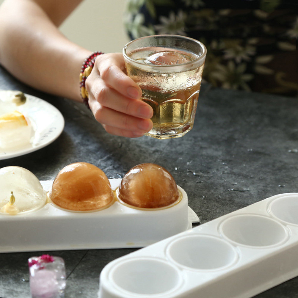 Round Ice Sphere Mold Reusable - Ice Mold Sphere 评论和价格
