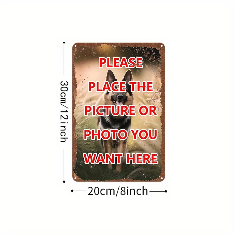 1PC Personalized 2D Flat Metal - Home Bar Signs 评论和价格