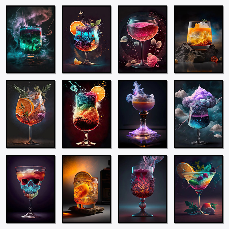 Nordic Cocktail Poster Magic R - Home Bar And Restaurant 评论和价格
