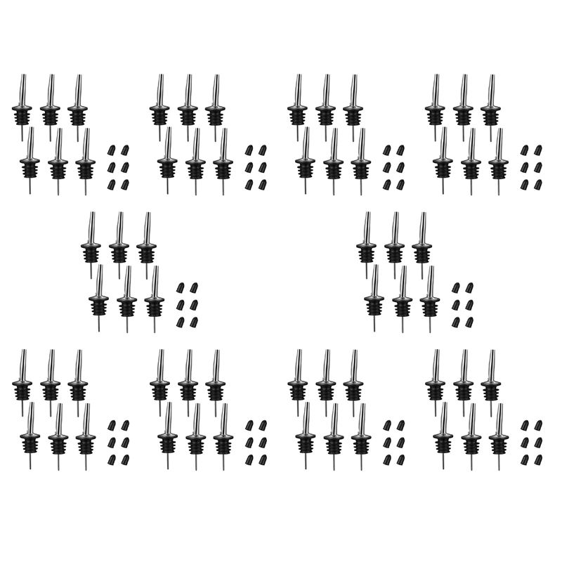 60Pc Stainless Steel Pourers,S - Speed Pourer Cap 评论和价格