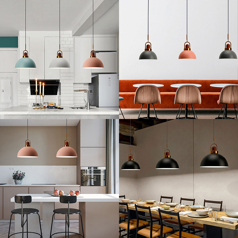 Nordic LED Pendant Lights Meta - Home Bar And Counter 评论和价格