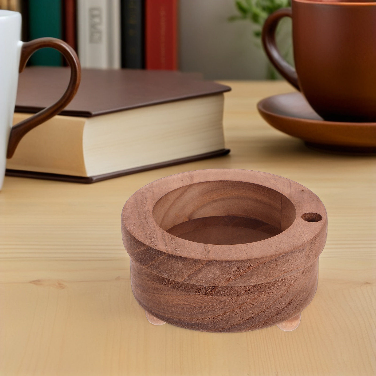 Wooden Cup Holder for Countert - Home Bar Stand 评论和价格