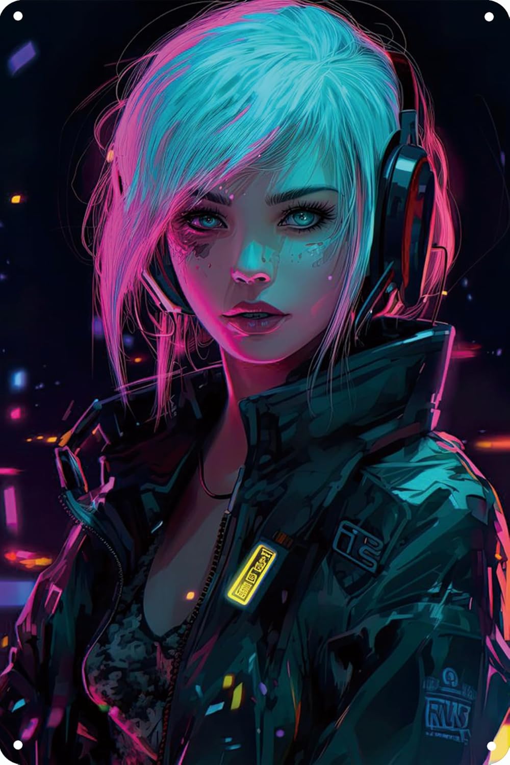 Anime Girl Neon Metal aluminum - Home Bar And Restaurant 评论和价格