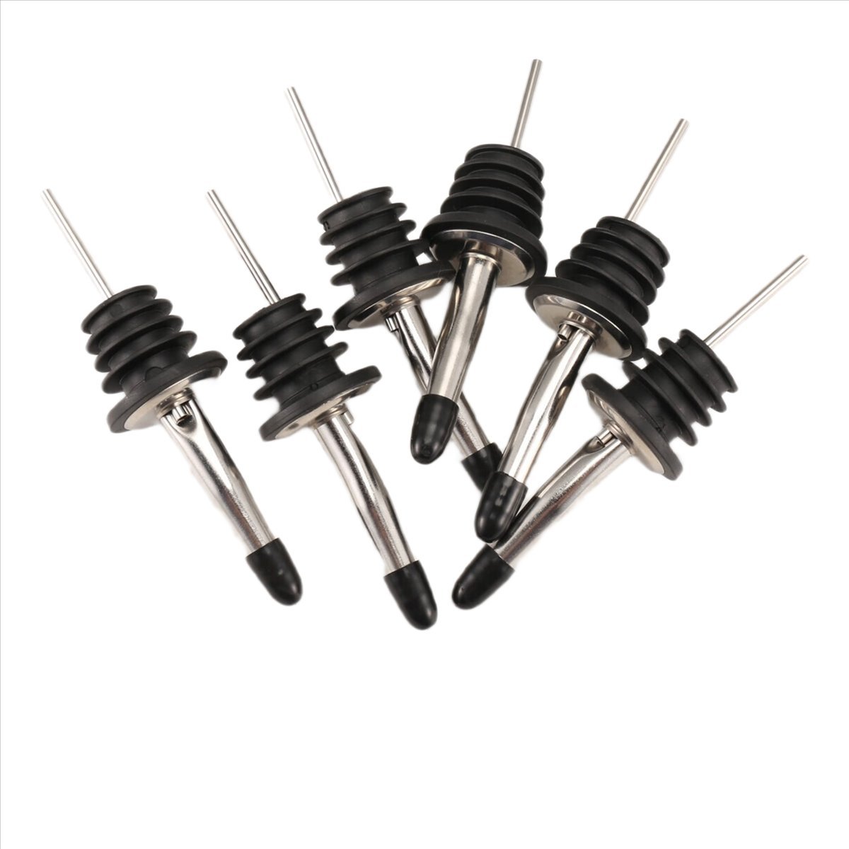 REST 6Pcs Stainless Steel Pour - Speed Pourer Cap 评论和价格