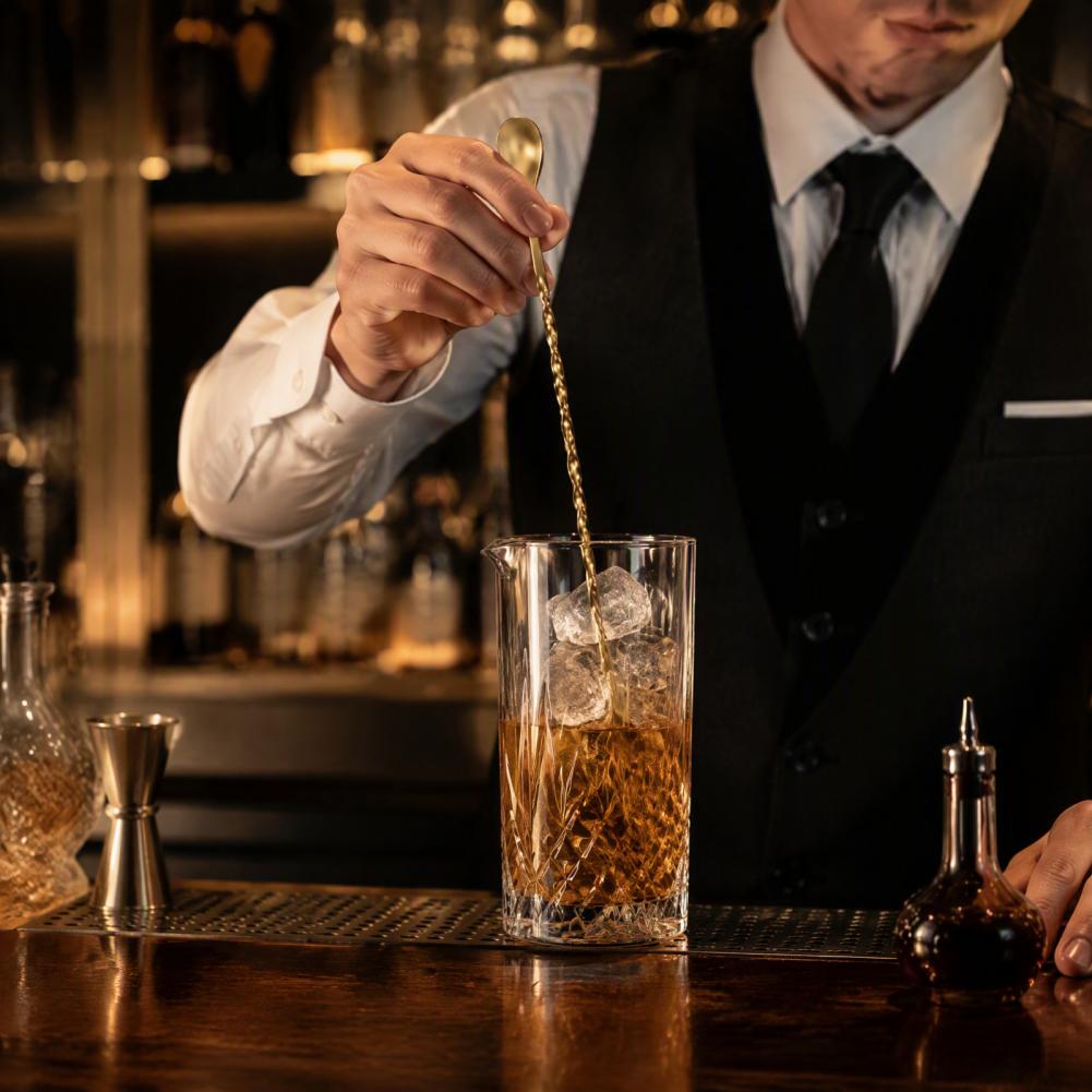 Stainless Steel Cocktail Stirr - Bar Spoon Twisted 评论和价格
