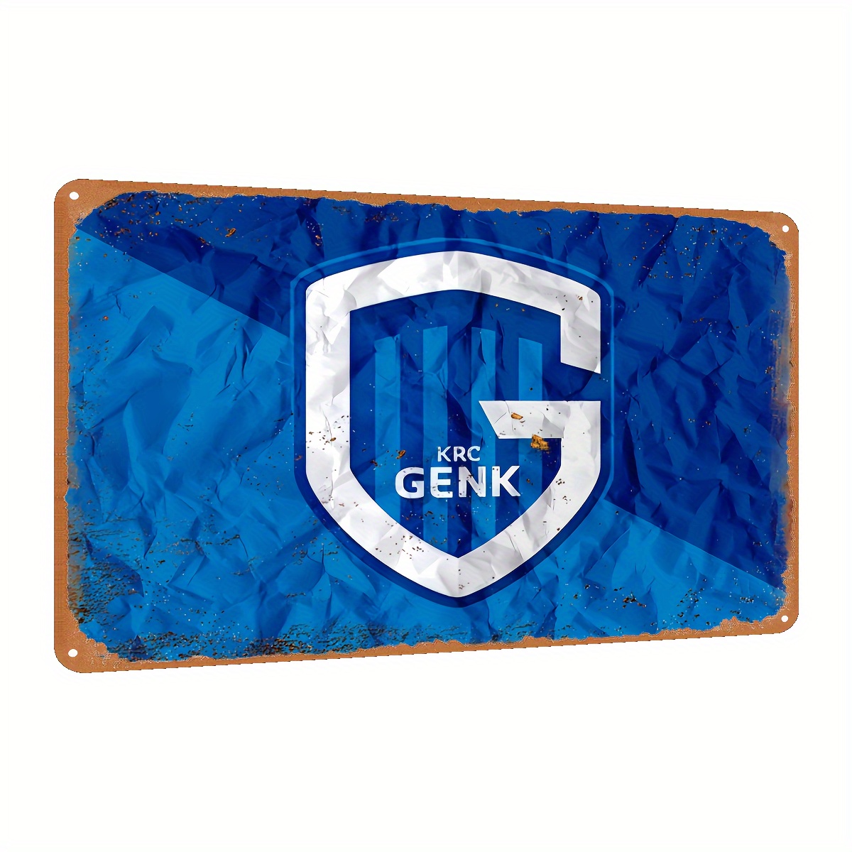 , KRC Genk Tin Metal Sign (8'' - Home Bar And Restaurant 评论和价格