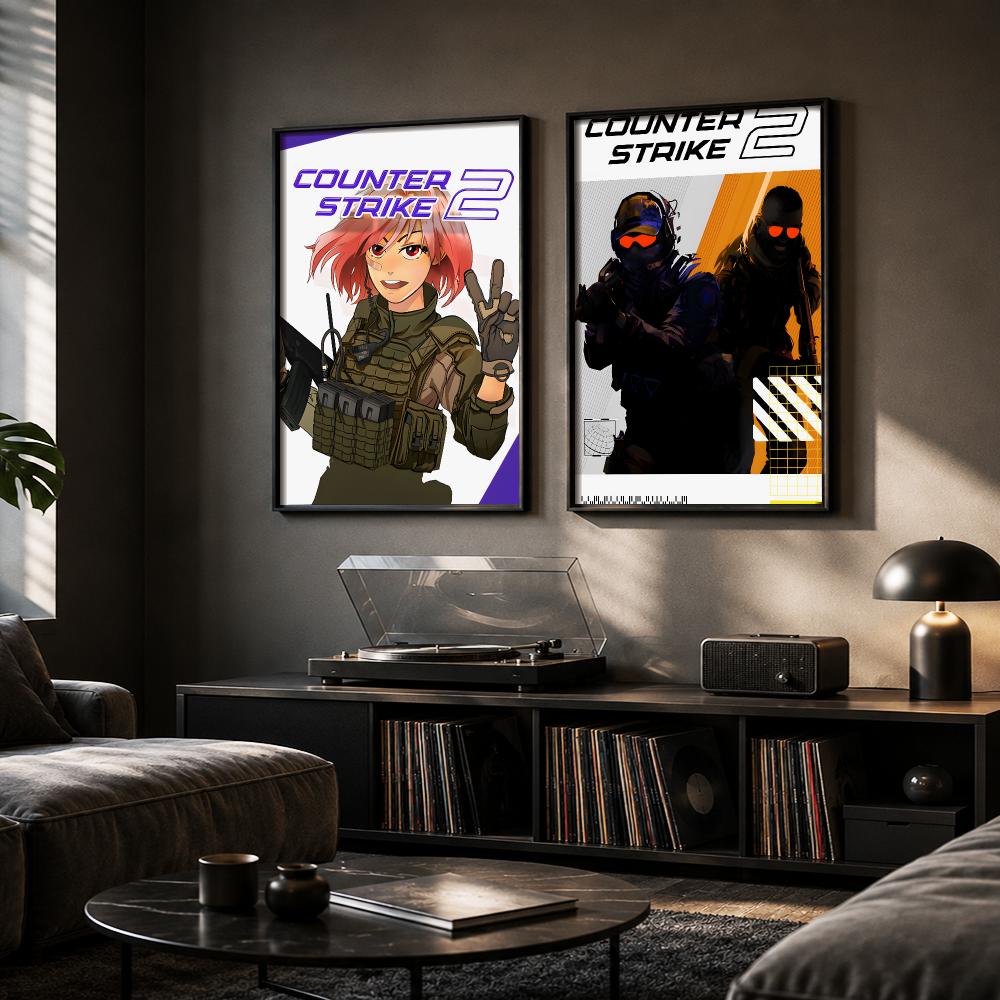 CS-Counter-Strike 2 Game Poste - Home Bar And Counter 评论和价格