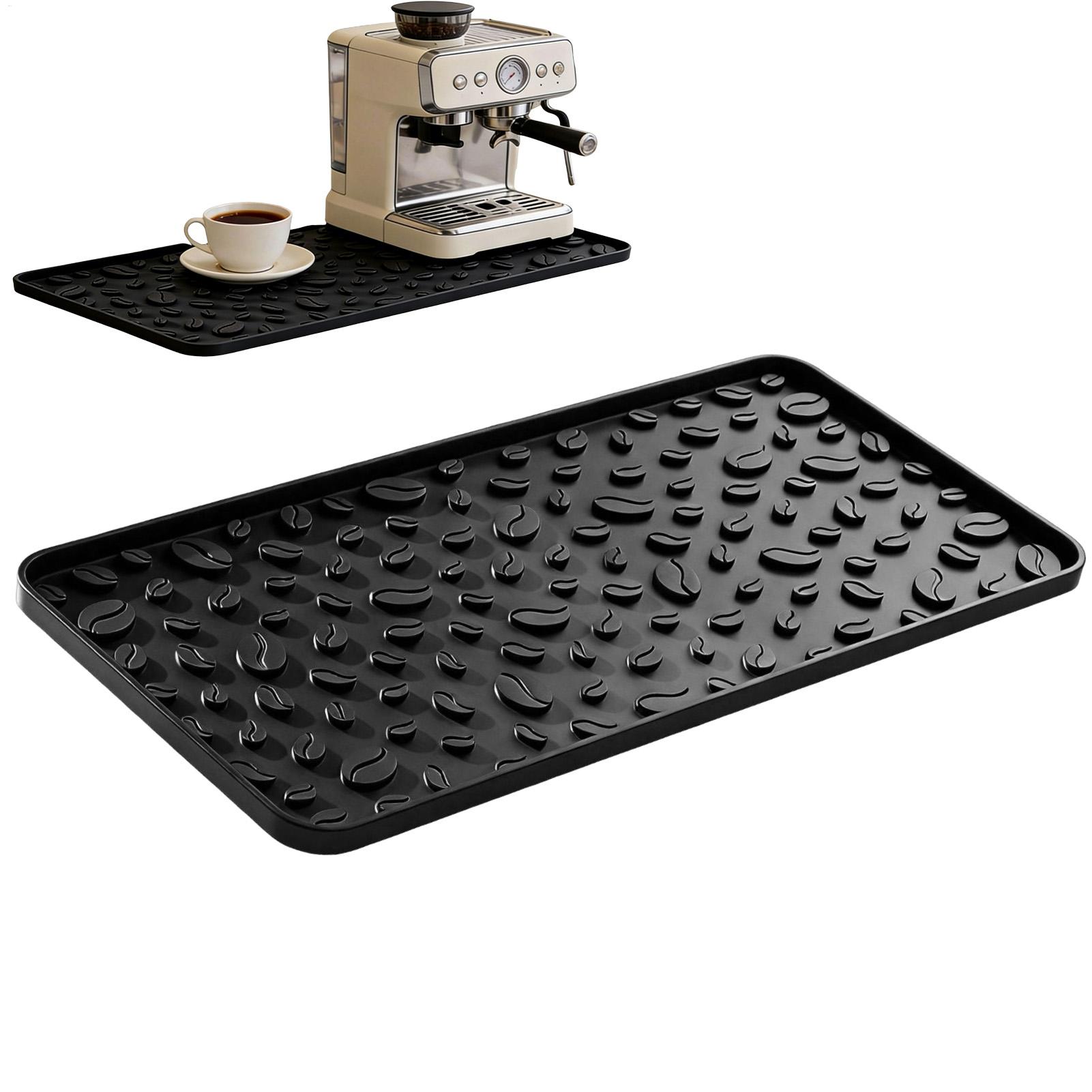 Coffee Mat Non-Slip Heat Insul - Bar Mat Rubber 评论和价格