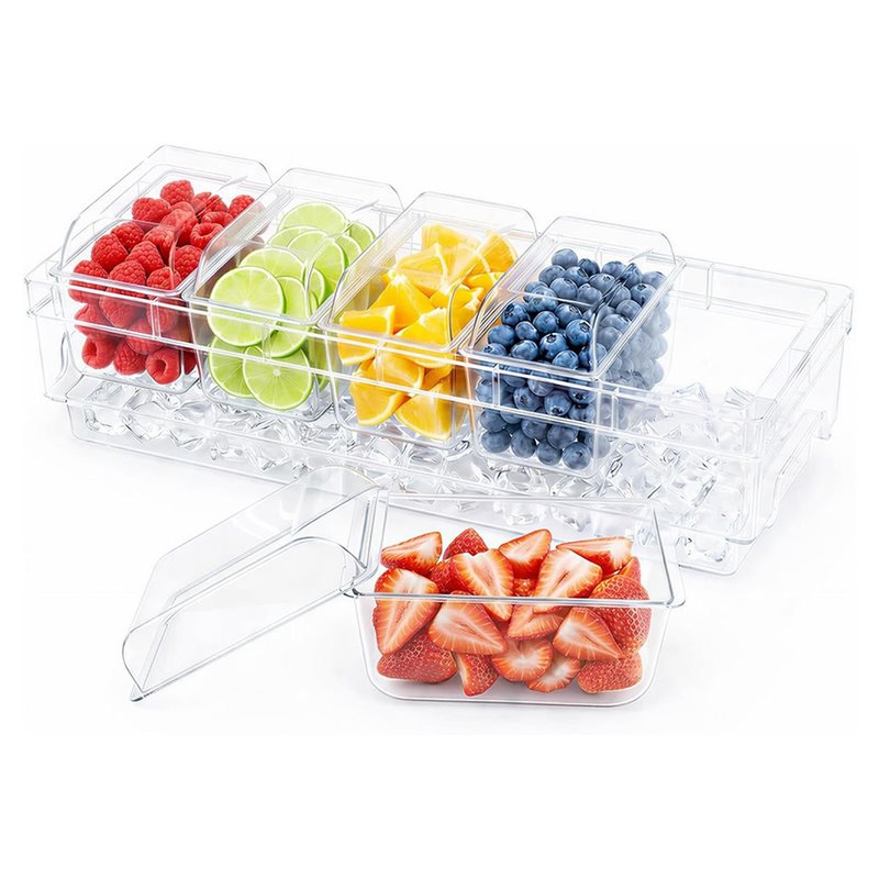 ABGH-For Party For Bar Supplie - Garnish Tray Set 评论和价格