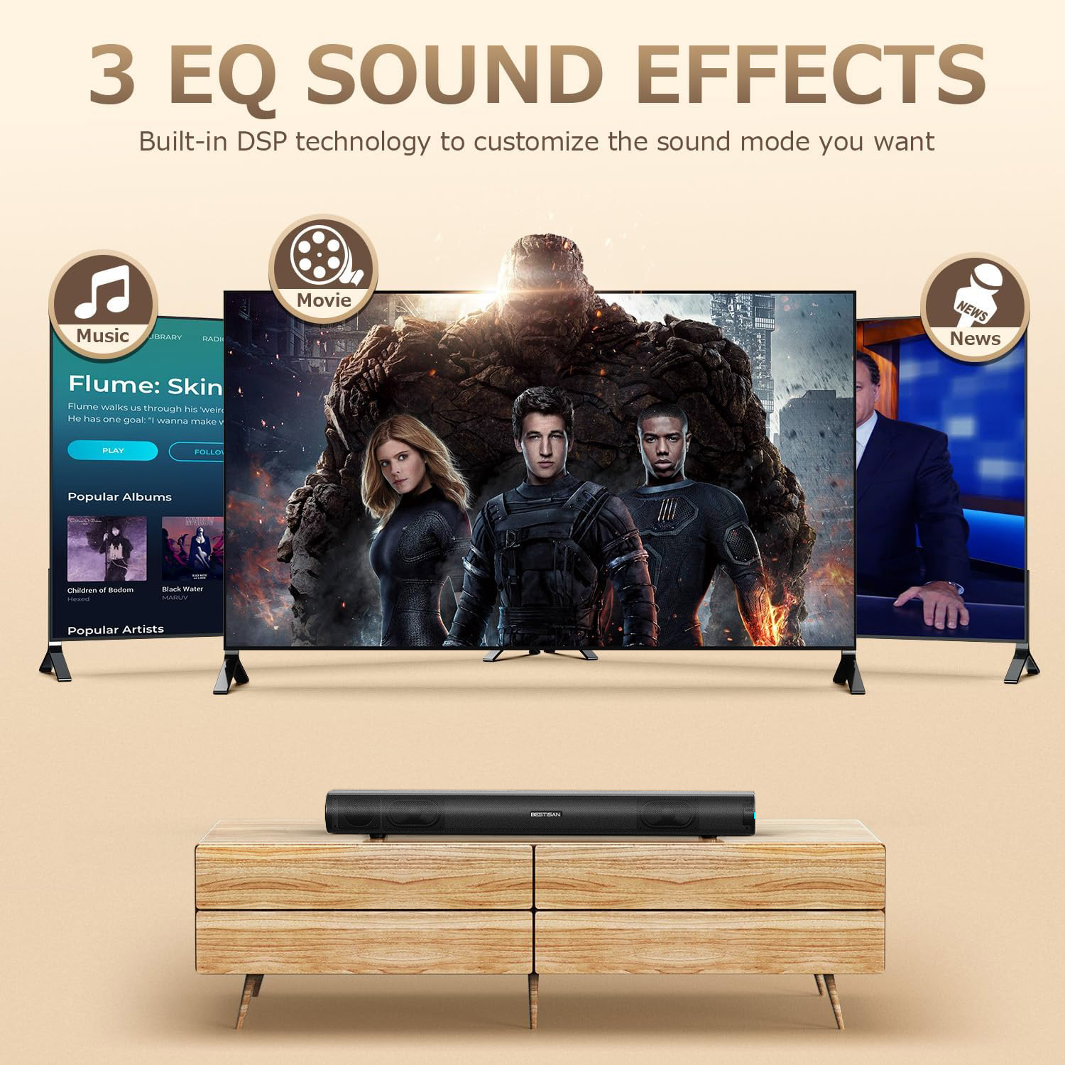 Subwoofer Sound Bar System for - Home Bar And Theater 评论和价格